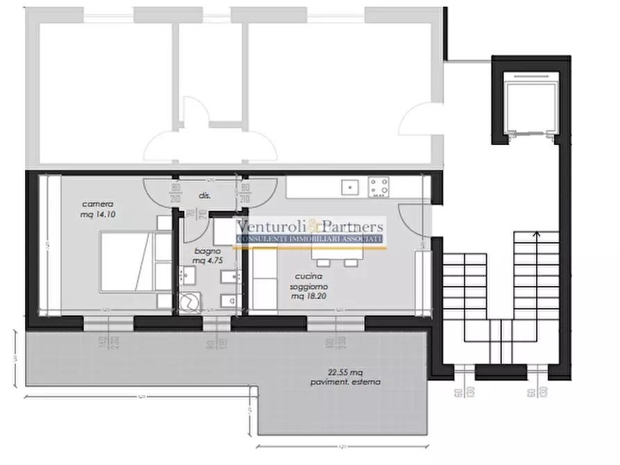 Immagine 11 di Appartamento in vendita  in Via Grezze a Desenzano Del Garda
