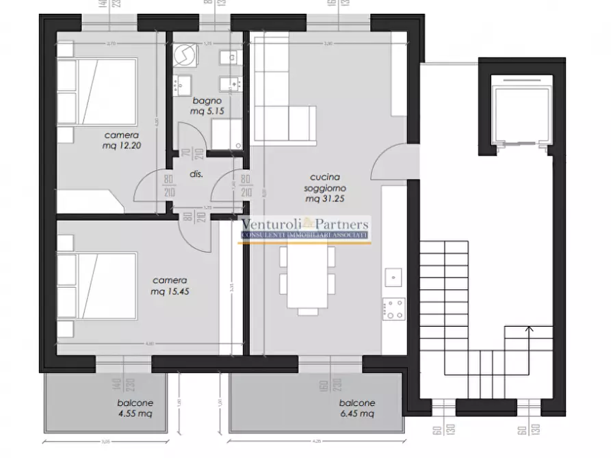 Immagine 14 di Appartamento in vendita  in Via Grezze a Desenzano Del Garda
