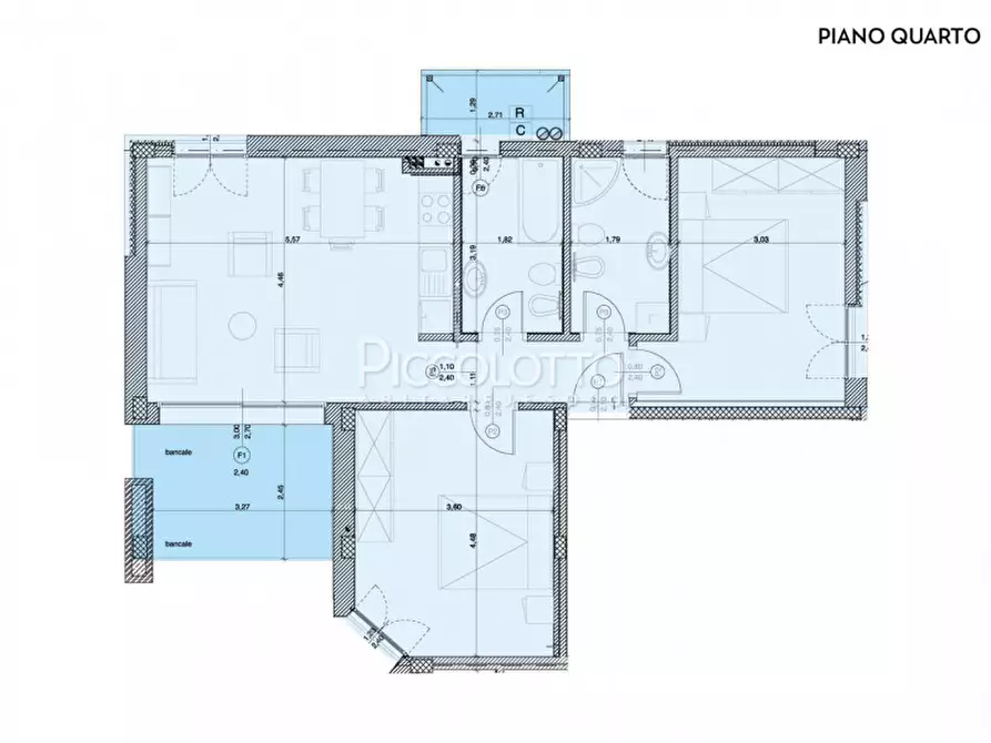 Immagine 18 di Appartamento in vendita  in via Dante Alighieri a Jesolo