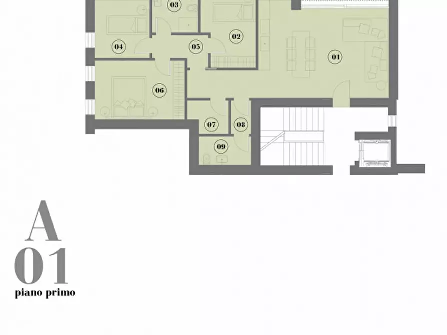 Immagine 21 di Appartamento in vendita  in Via Passiniotti a Montebelluna