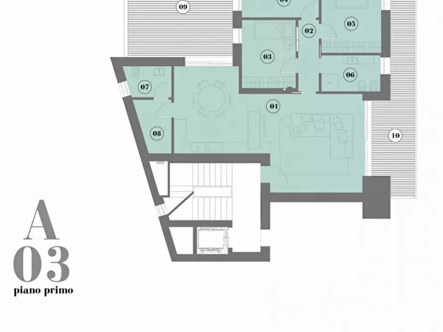 Immagine 23 di Appartamento in vendita  in Via Passiniotti a Montebelluna