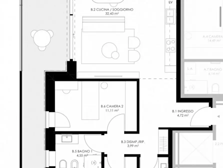 Immagine 29 di Appartamento in vendita  in Via Amerigo Vespucci a Castelfranco Veneto