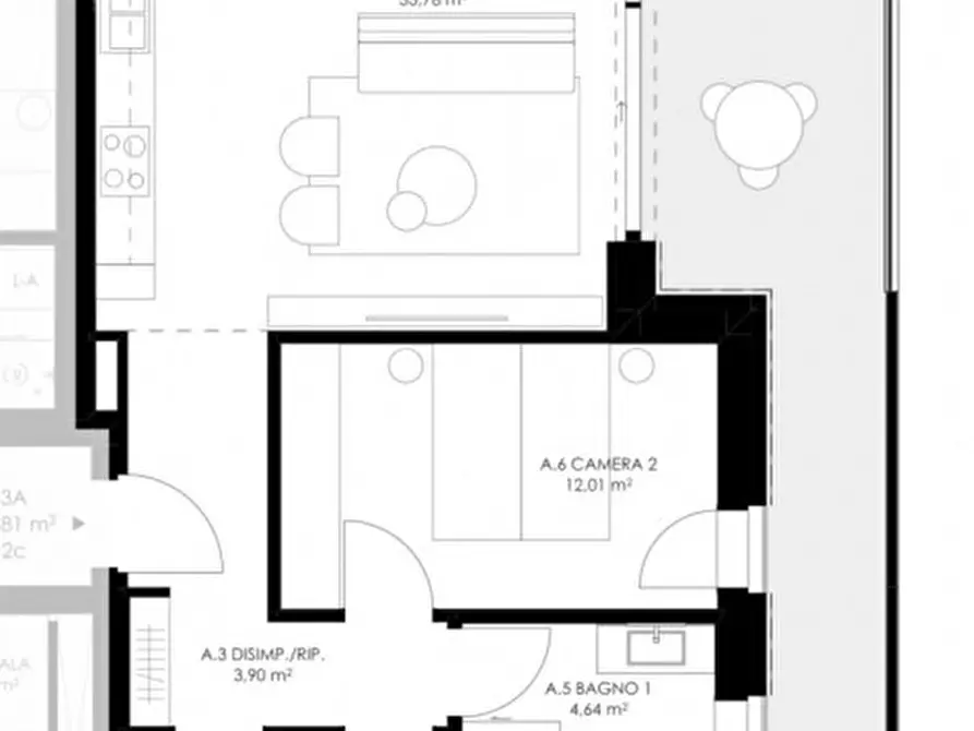 Immagine 21 di Appartamento in vendita  in Via Amerigo Vespucci a Castelfranco Veneto