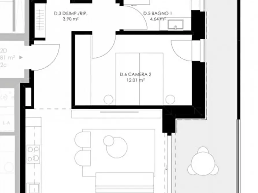 Immagine 21 di Appartamento in vendita  in Via Amerigo Vespucci a Castelfranco Veneto