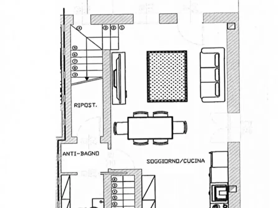 Immagine 5 di Casa bifamiliare in vendita  in Via Giorgio Perlasca a Villa Estense