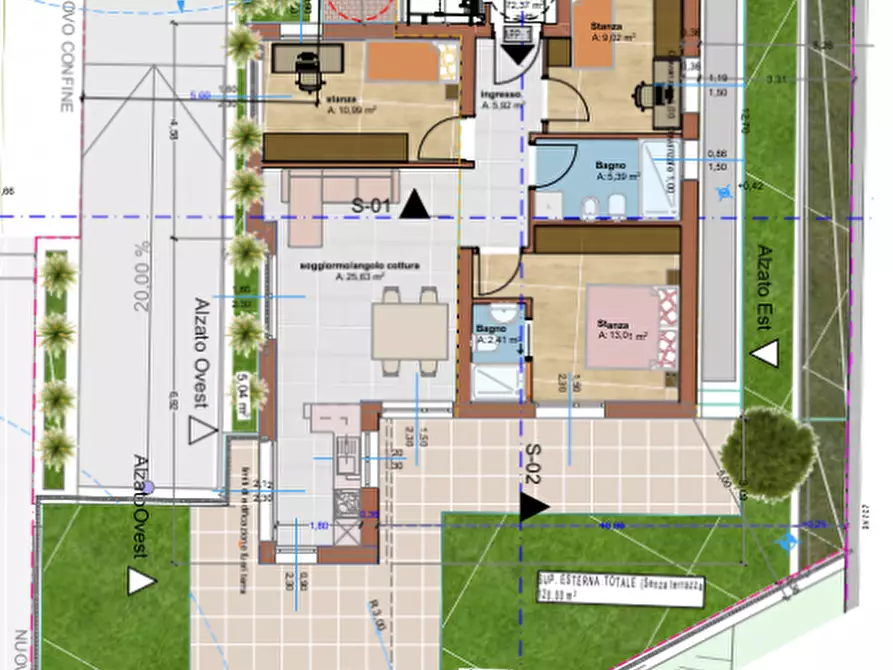 Immagine 11 di Appartamento in vendita  in Via Brennero - Brennerstraße a Laives .Leifers.
