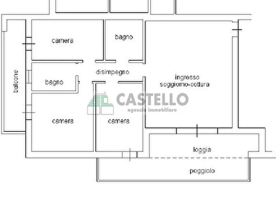 Immagine 32 di Appartamento in vendita  in Via Leonardo da Vinci a Vigodarzere