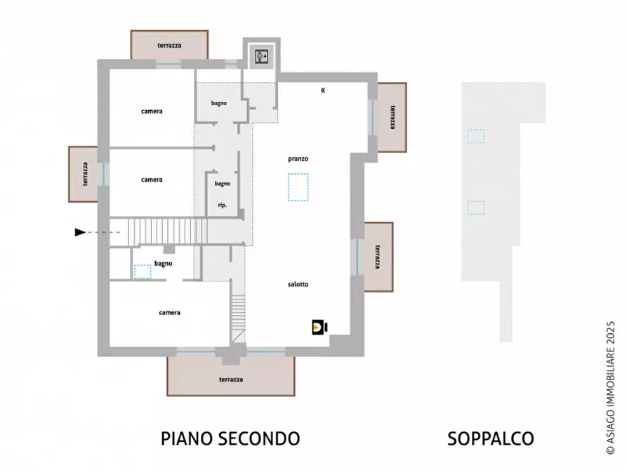 Immagine 42 di Attico in vendita  in Via Colonnello Rodeghiero, 1 a Asiago