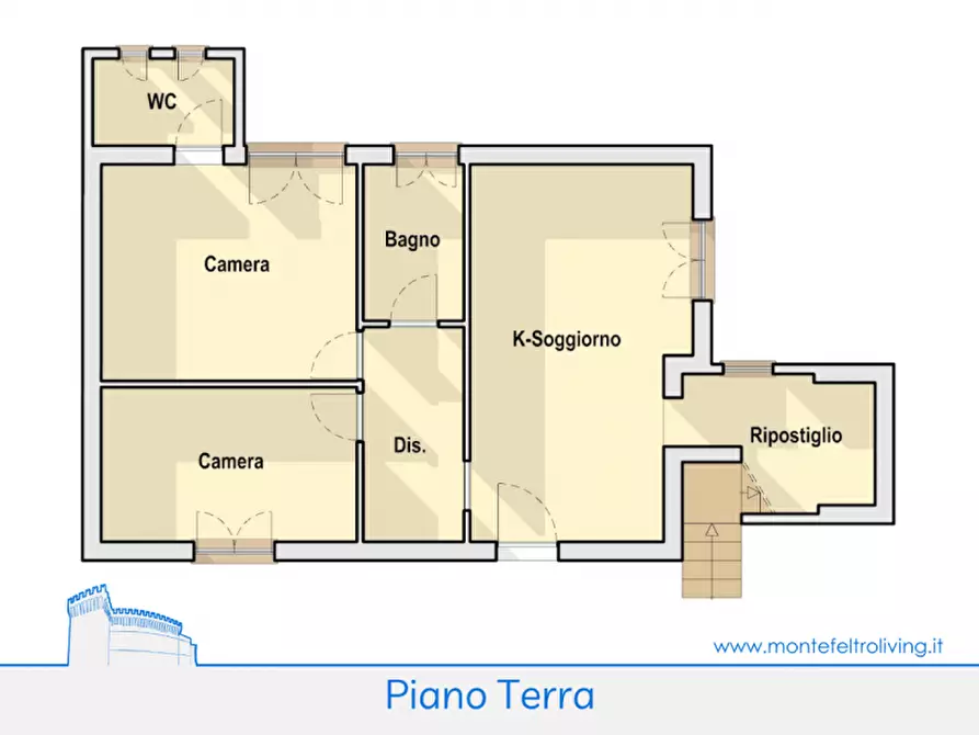 Immagine 26 di Casa bifamiliare in vendita  in Località Monterone a Sestino