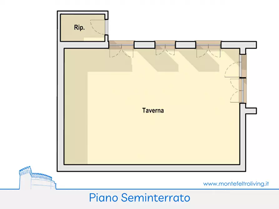 Immagine 28 di Casa bifamiliare in vendita  in Località Monterone a Sestino