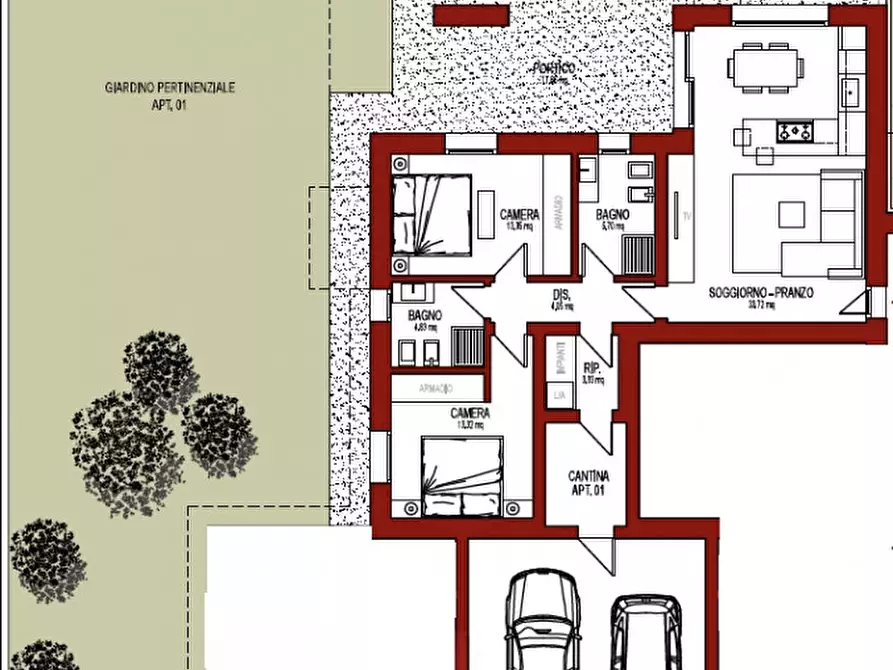 Immagine 20 di Appartamento in vendita  in via Enrico Fermi a Prata Di Pordenone