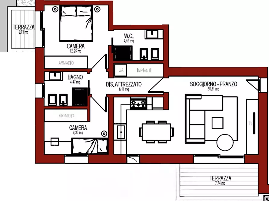 Immagine 20 di Appartamento in vendita  in VIA ENRICO FERMI a Prata Di Pordenone