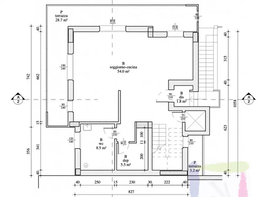 Immagine 10 di Attico in vendita  in borgo s. giovanni a Chioggia