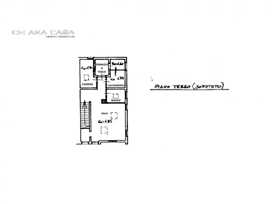 Immagine 19 di Villetta a schiera in vendita  in VIA NUMANA 12 a Pesaro