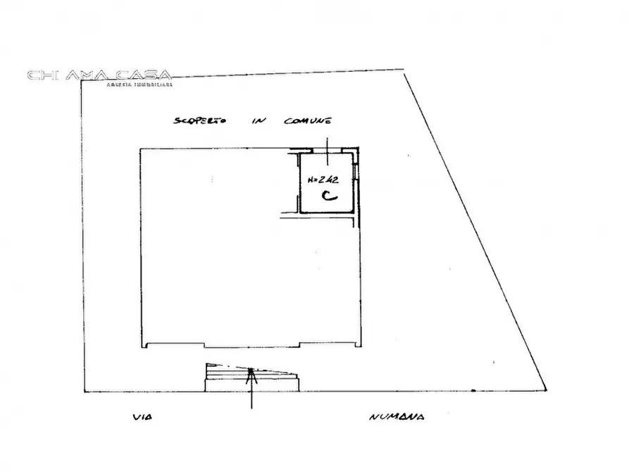Immagine 21 di Villetta a schiera in vendita  in VIA NUMANA 12 a Pesaro
