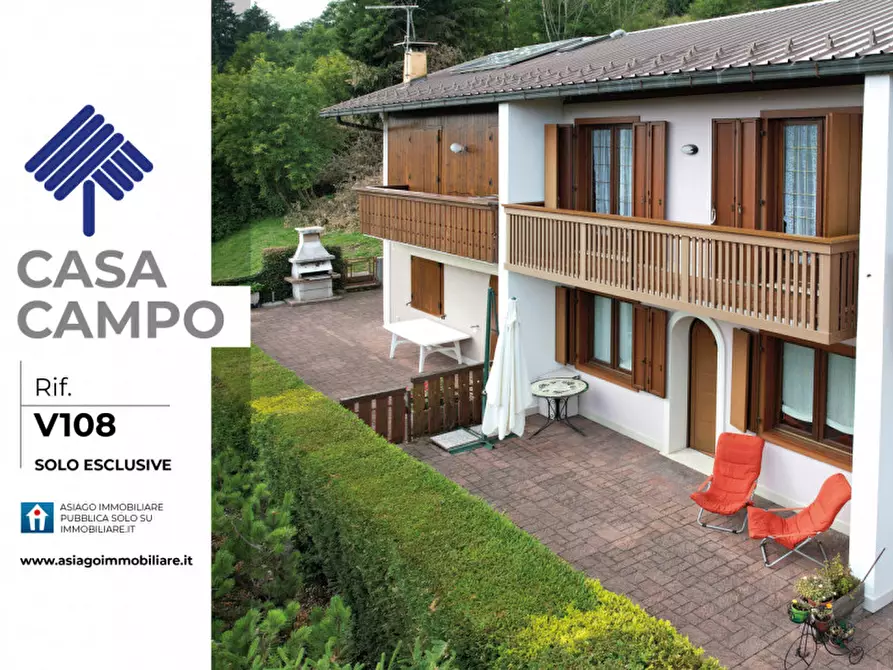 Immagine 1 di Villetta a schiera in vendita  in Via Campo 37 a Gallio