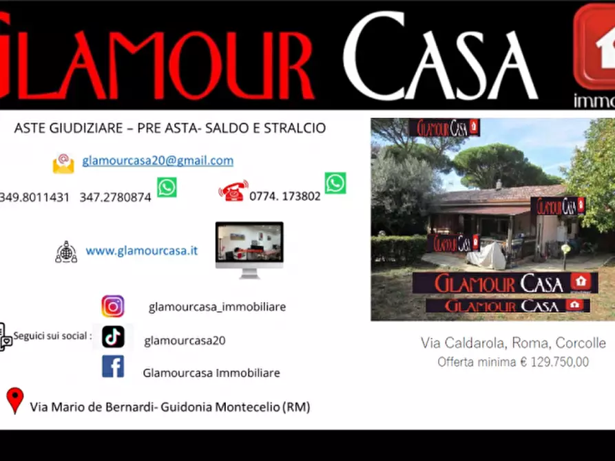 Immagine 1 di Casa bifamiliare in vendita  in Via Caldarola a Roma