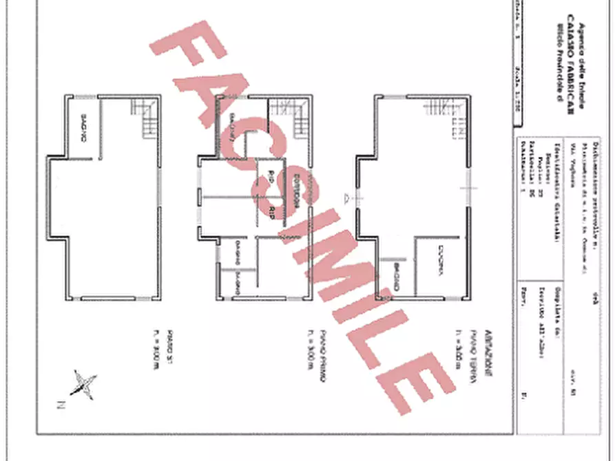 Immagine 11 di Casa bifamiliare in vendita  in Via Caldarola a Roma