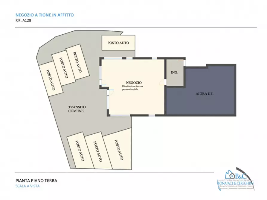 Immagine 4 di Negozio in affitto  in Via del Buston a Tione Di Trento