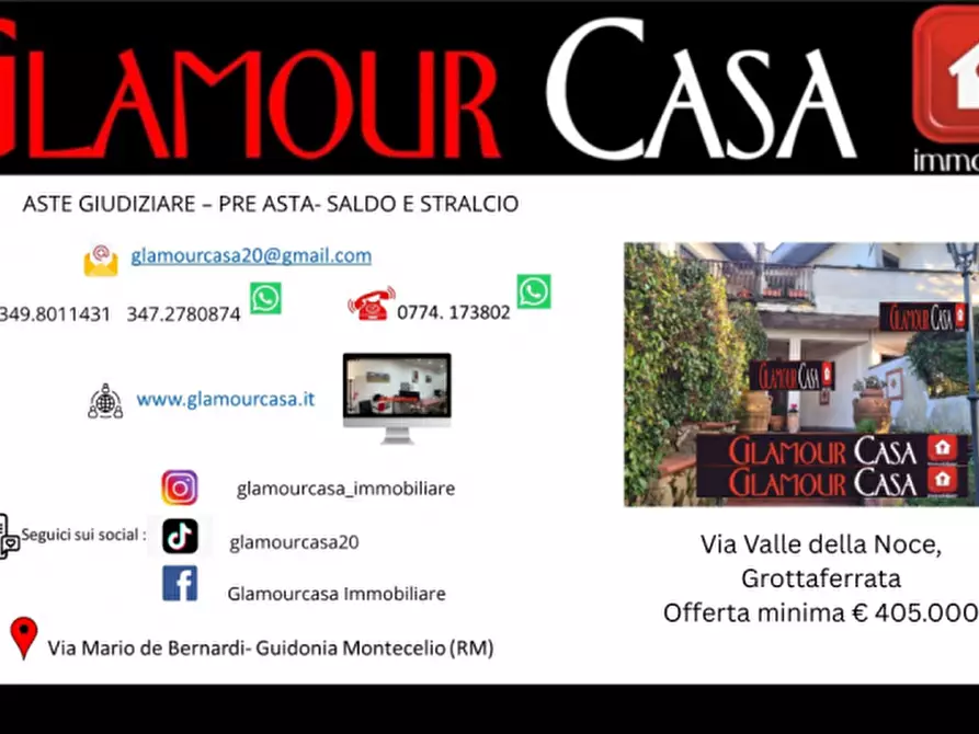 Immagine 1 di Casa quadrifamiliare in vendita  in Via Valle della Noce a Grottaferrata