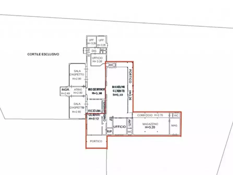 Immagine 9 di Ufficio in affitto  in via levadello a Castiglione Delle Stiviere