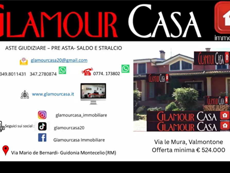 Immagine 1 di Casa trifamiliare in vendita  in Via le Mura a Valmontone