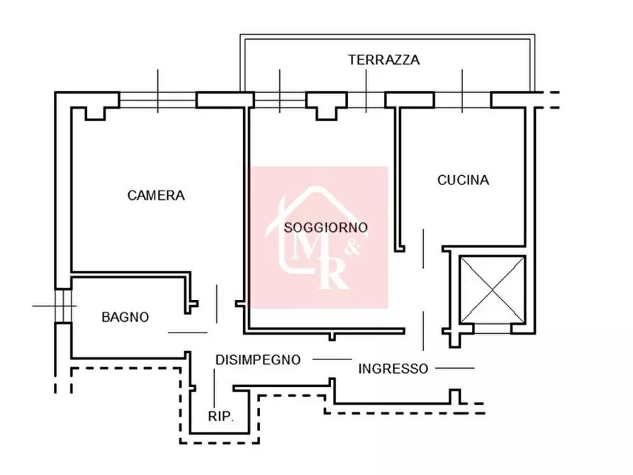 Immagine 27 di Appartamento in vendita  in Via I Maggio 31 a Cervignano Del Friuli