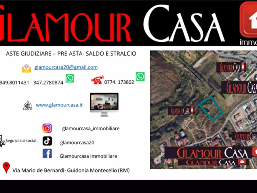 Immagine 9 di Terreno in vendita  in Via Francesco Giacomo Tricomi a Roma