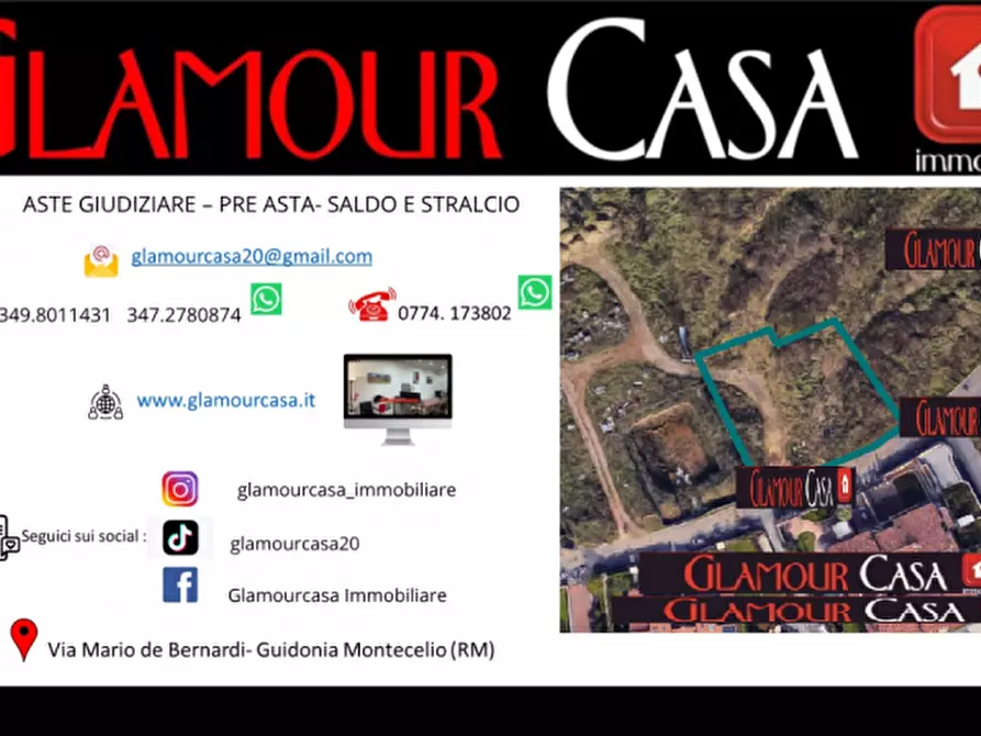 Immagine 1 di Terreno in vendita  in Via Francesco Giacomo Tricomi a Roma