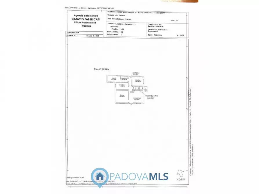 Immagine 48 di Casa bifamiliare in vendita  in Via Pietro Brandolese 1 a Padova