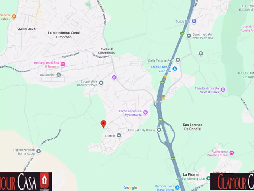 Immagine 3 di Terreno in vendita  in Via Francesco Giacomo Tricomi a Roma