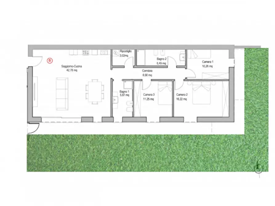 Immagine 20 di Appartamento in vendita  in Via Andrea Mantegna a Treviso