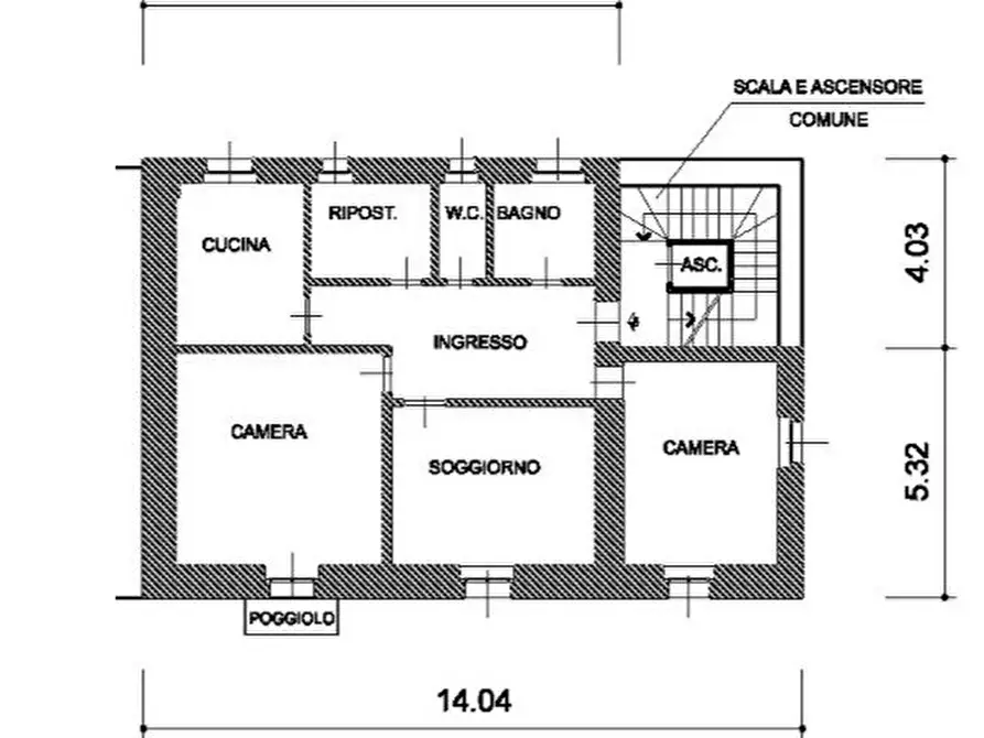 Immagine 23 di Appartamento in vendita  in Piazzetta diego Lainez 21 a Trento