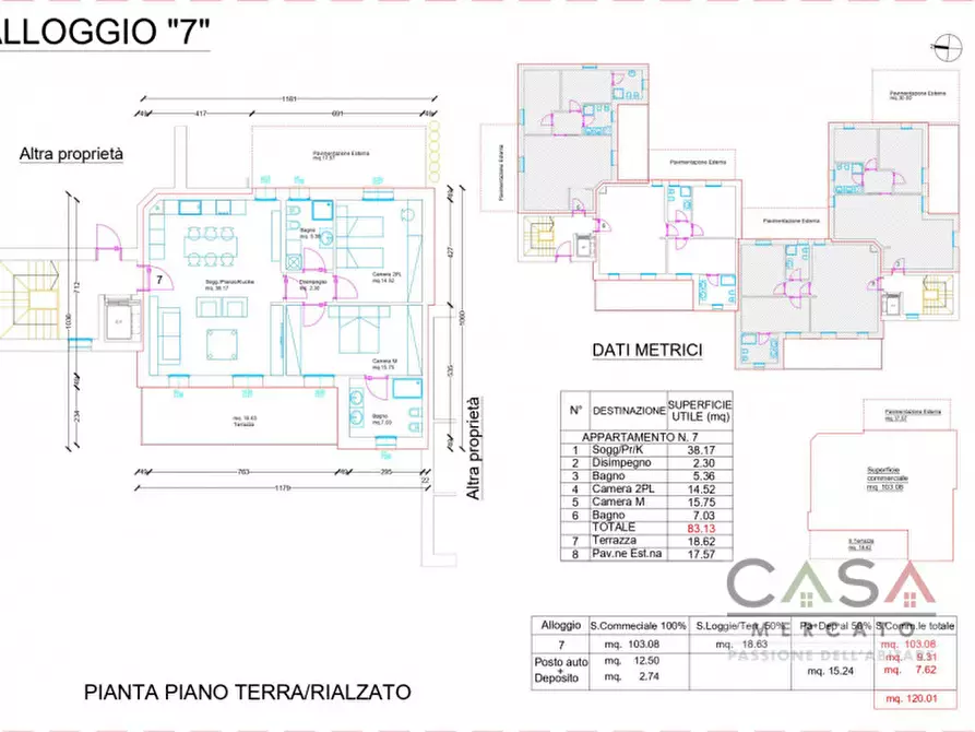 Immagine 11 di Appartamento in vendita  in quartiere perimo maggio a Fiume Veneto