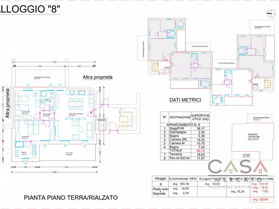 Immagine 12 di Appartamento in vendita  in quartiere perimo maggio a Fiume Veneto