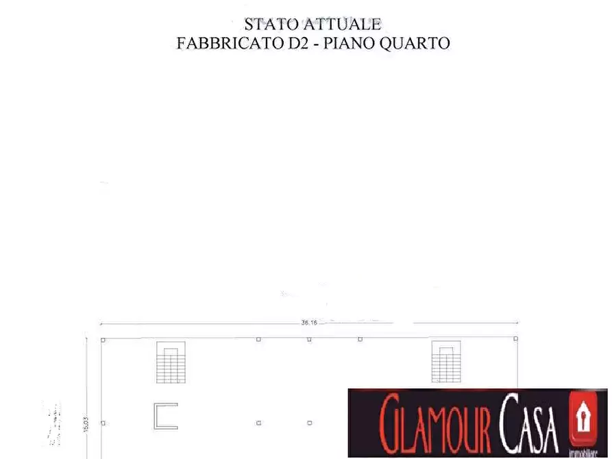 Immagine 29 di Palazzo in vendita  in Via delle Case Rosse a Roma