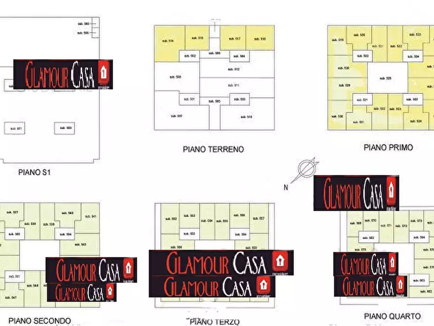 Immagine 34 di Palazzo in vendita  in Via delle Case Rosse a Roma