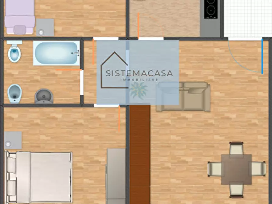 Immagine 27 di Appartamento in vendita  in Via fratelli Cangini a Forli'