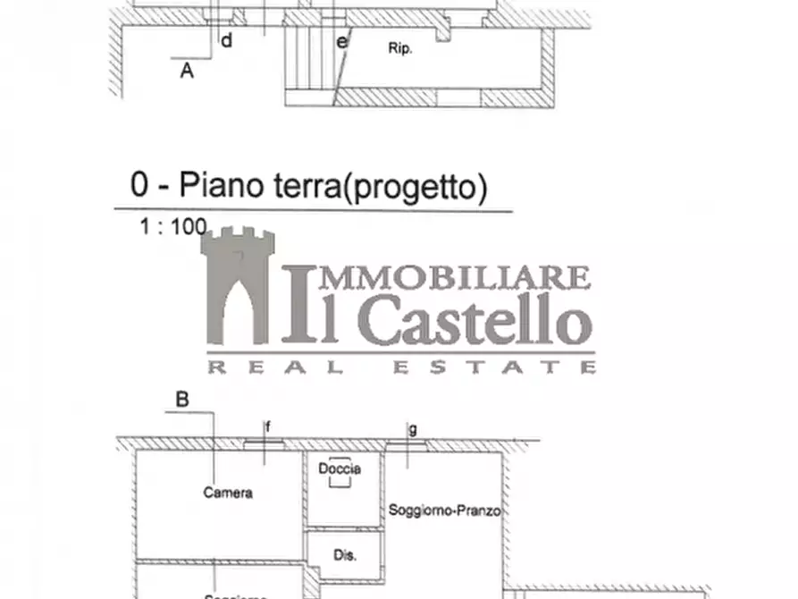 Immagine 18 di Villetta a schiera in vendita  in Panicarola a Castiglione Del Lago