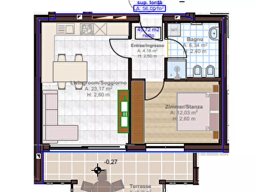 Immagine 13 di Appartamento in vendita  in Rittsteinweg - Via Rittstein a Appiano Sulla Strada Del Vino .Eppan An Der.