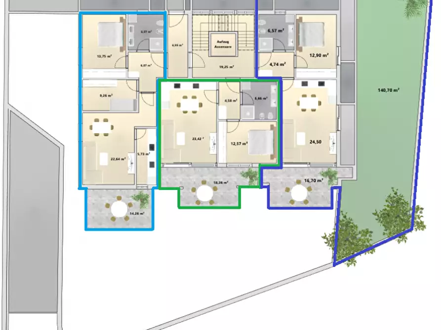 Immagine 16 di Appartamento in vendita  in Rittsteinweg - Via Rittstein a Appiano Sulla Strada Del Vino .Eppan An Der.