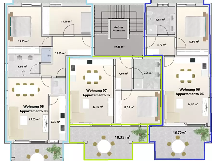 Immagine 13 di Appartamento in vendita  in Rittsteinweg - Via Rittstein a Appiano Sulla Strada Del Vino .Eppan An Der.