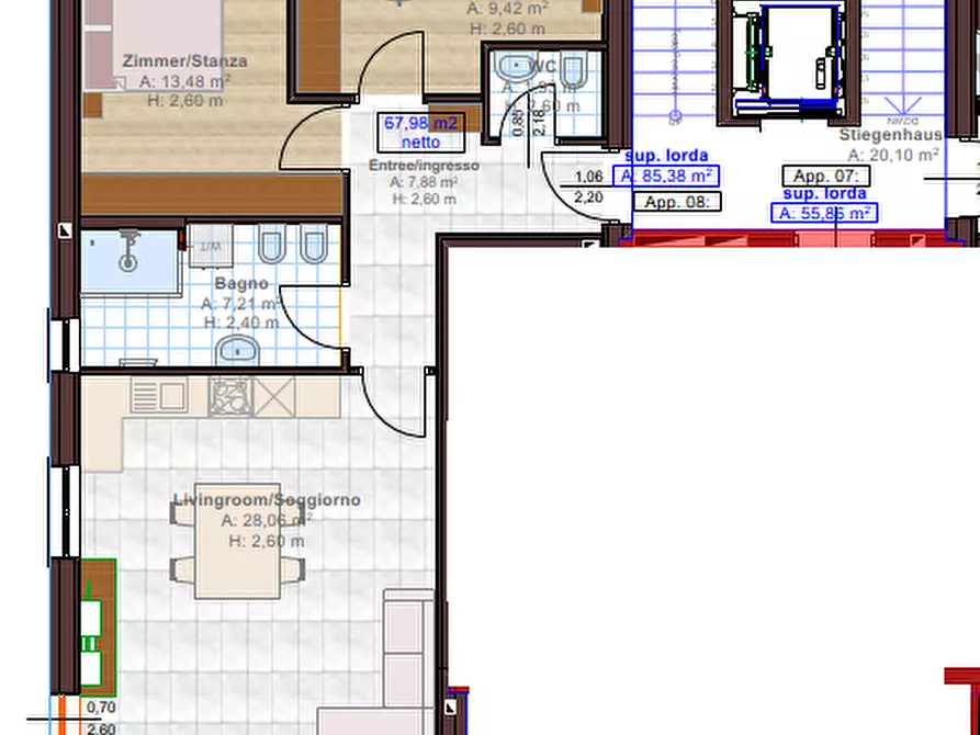 Immagine 13 di Appartamento in vendita  in Rittsteinweg - Via Rittstein a Appiano Sulla Strada Del Vino .Eppan An Der.