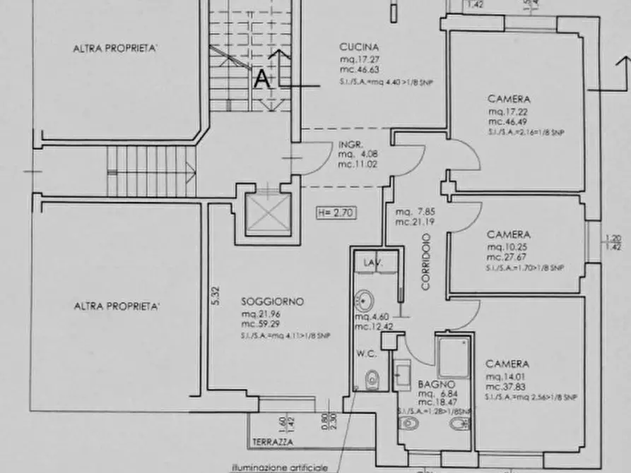 Immagine 33 di Appartamento in vendita  in Via Ugo Bassi a Treviso
