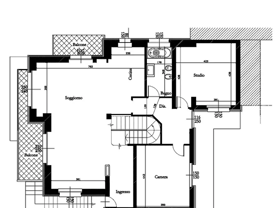 Immagine 39 di Villa in vendita  in VIA ROCCIAMELONE N°30 a San Mauro Torinese