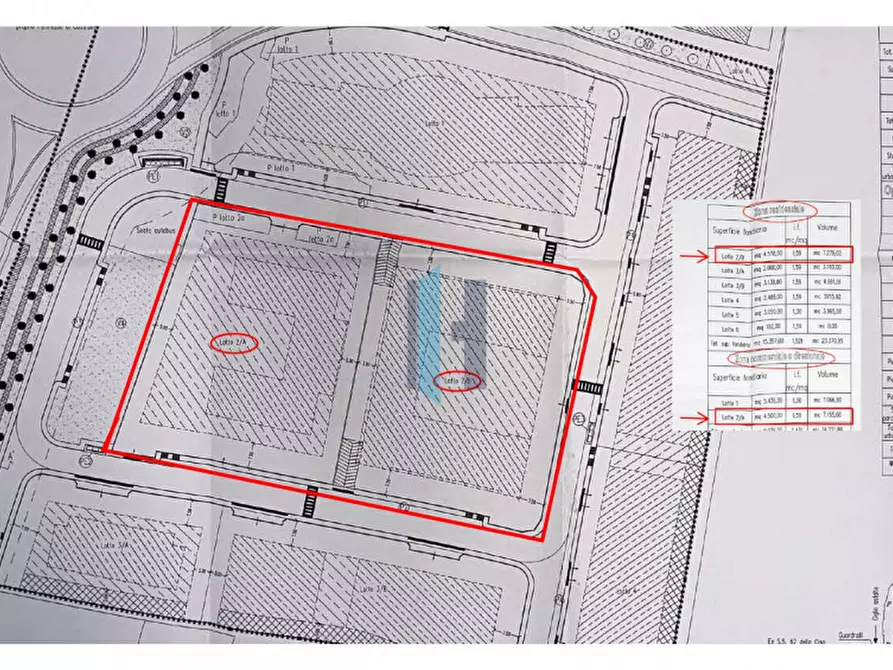 Immagine 3 di Terreno in vendita  in Via Eugenio Montale a Borgo Virgilio