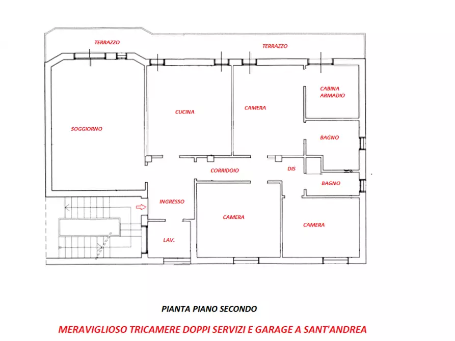 Immagine 11 di Appartamento in vendita  in Via Carlo Borella a Vicenza