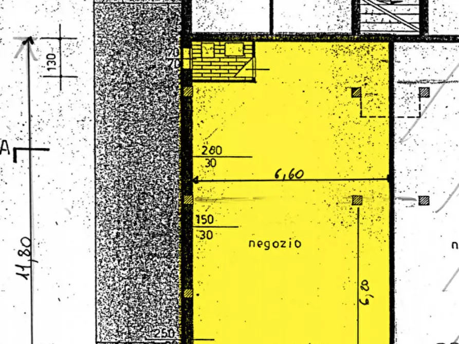 Immagine 6 di Negozio in affitto  in Via Alfredo de Polzer a Rovigo