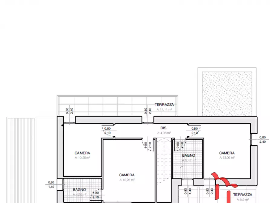 Immagine 8 di Casa indipendente in vendita  in Via Cà Lin a Venezia