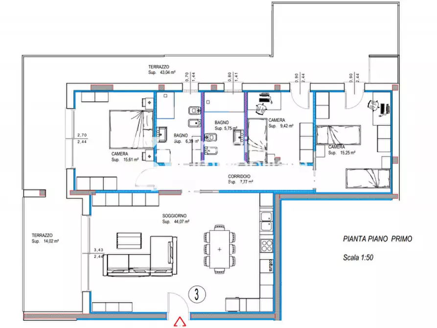 Immagine 27 di Appartamento in vendita  in Via Cesare Battisti a Istrana